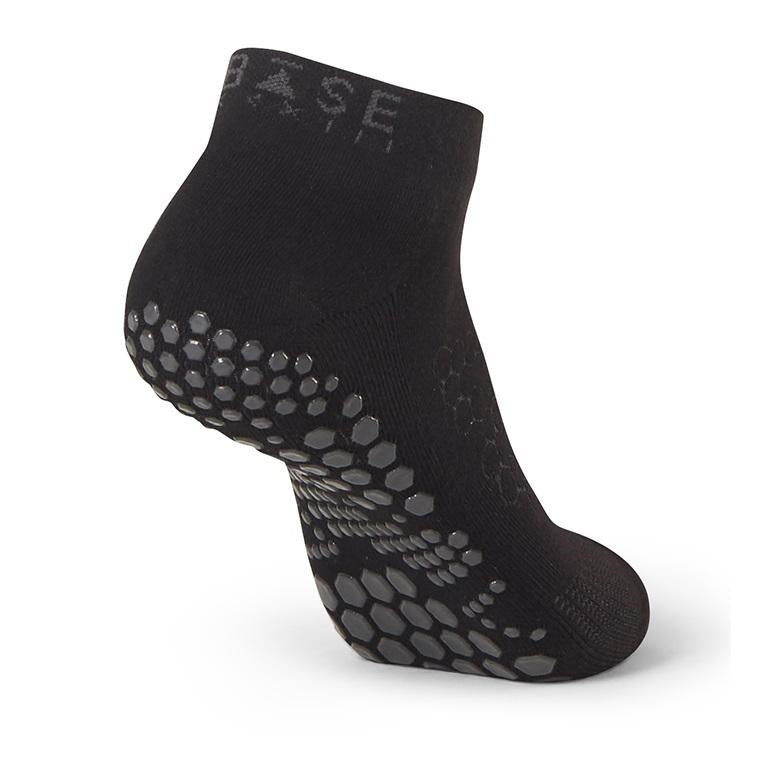 GRIP LOW RISE SOCKS BLACK BACK SIDE