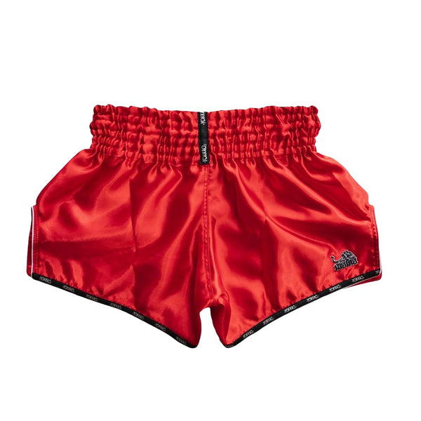 INSTITUTION CARBON FIT SHORTS RED BACK SIDE