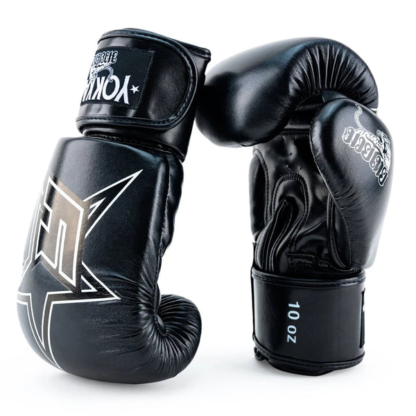 INSTITUTION KIDS GLOVES BLACK FRONT SIDE