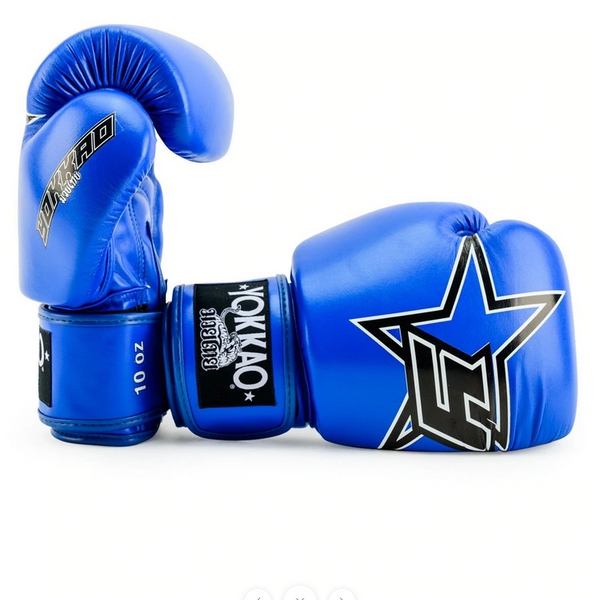 INSTITUTION KIDS GLOVES BLUE LEFT SIDE