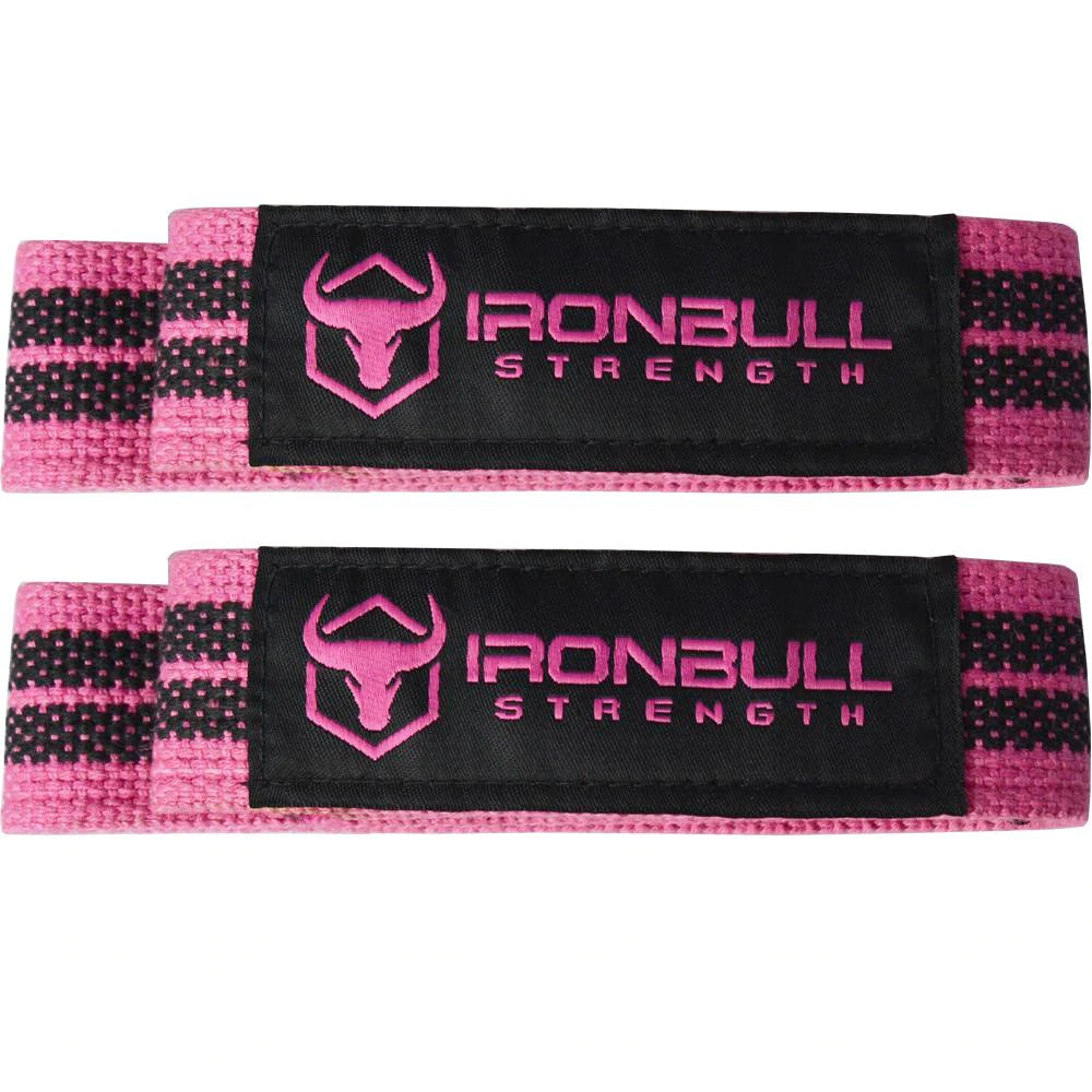LIFTING STRAPS PINK TOP SIDE