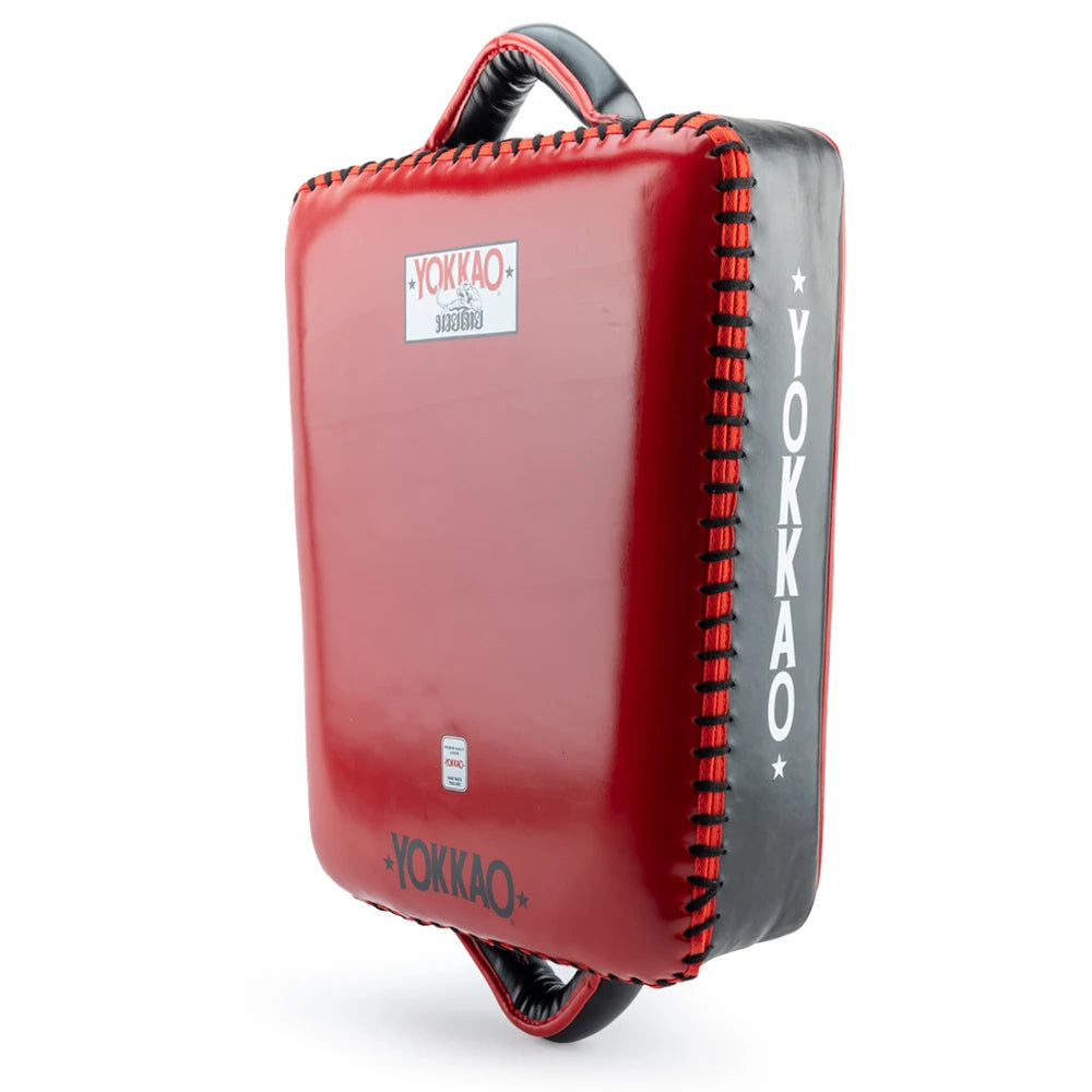 LOW KICK PAD BLACK RED LEFT SIDE