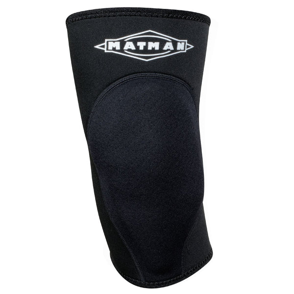 LYCRA KNEEPAD BLACK FRONT SIDE