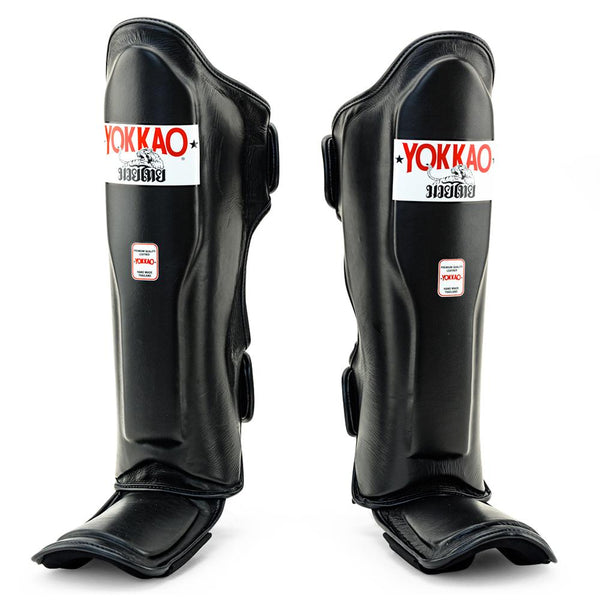 MATRIX SHIN GUARDS BLACK LEFT SIDE