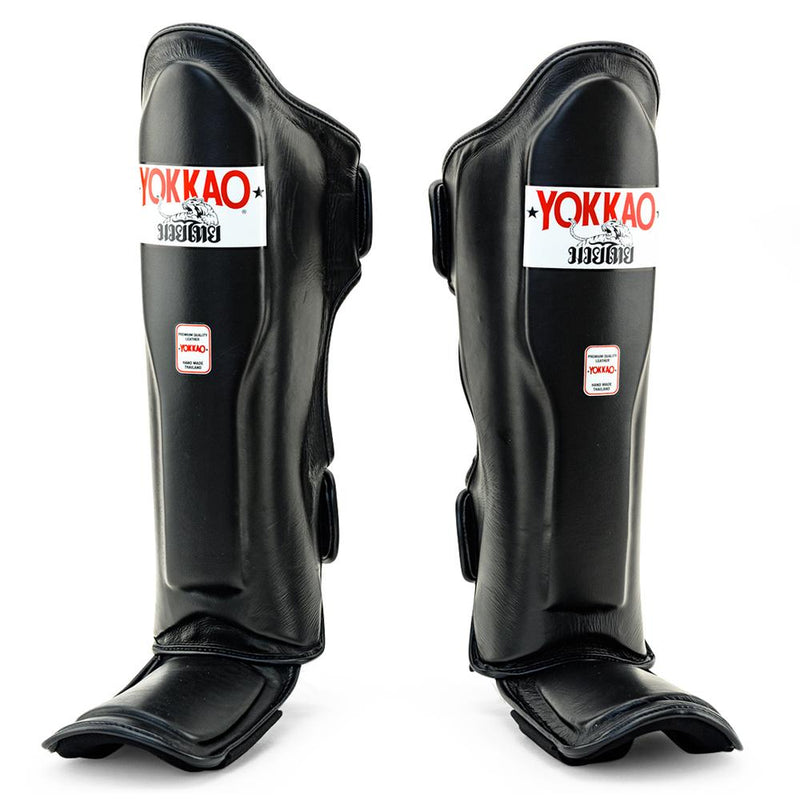 MATRIX SHIN GUARDS BLACK LEFT SIDE