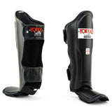 MATRIX SHIN GUARDS BLACK RIGHT SIDE