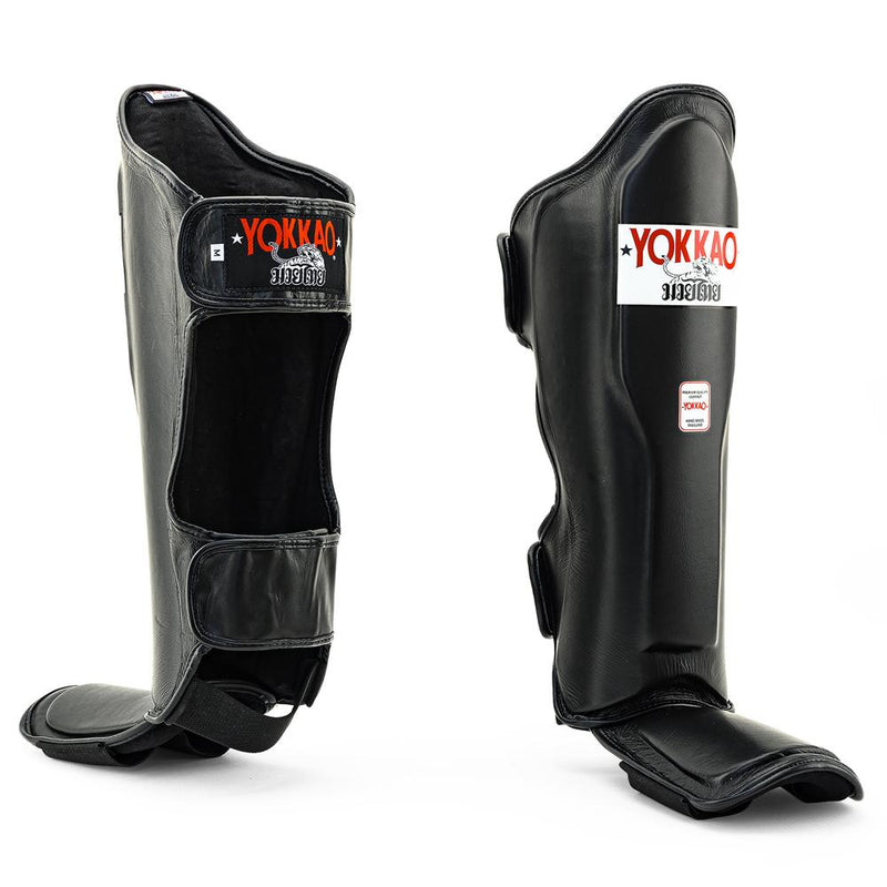MATRIX SHIN GUARDS BLACK RIGHT SIDE