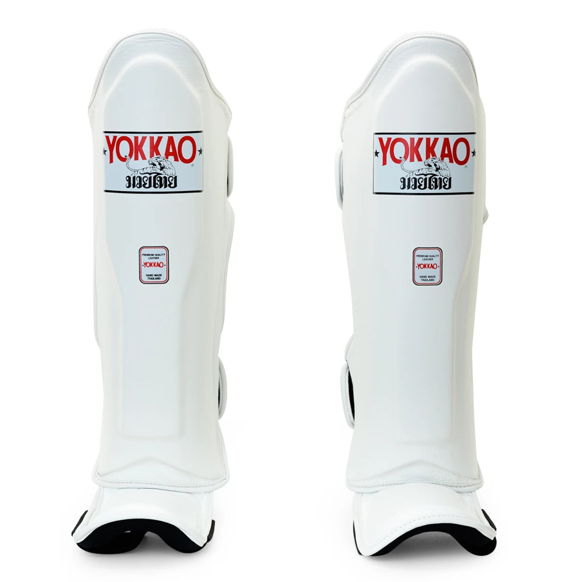 MATRIX SHIN GUARDS WHITE FRONT SIDE