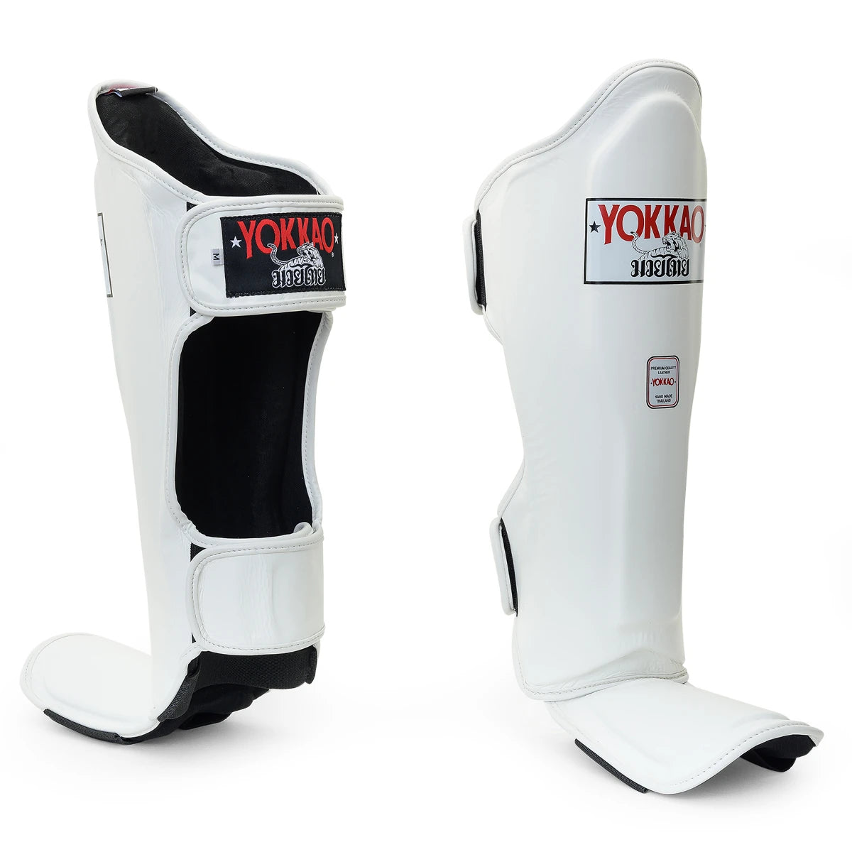 MATRIX SHIN GUARDS WHITE LEFT SIDE