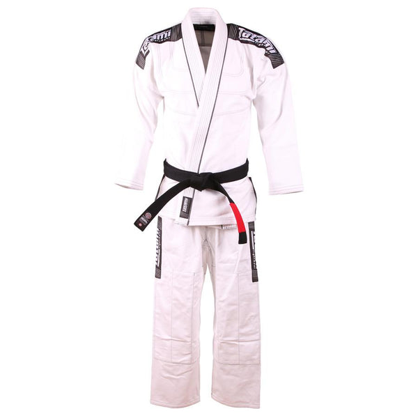 NOVA + PLUS BJJ GI WHITE BELT WHITE FRONT SIDE