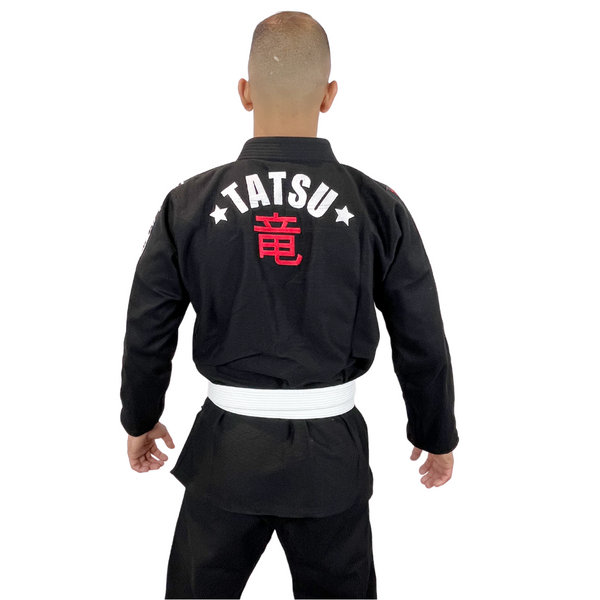 NOVO BJJ GI ADULT 2022 BLACK BACK SIDE
