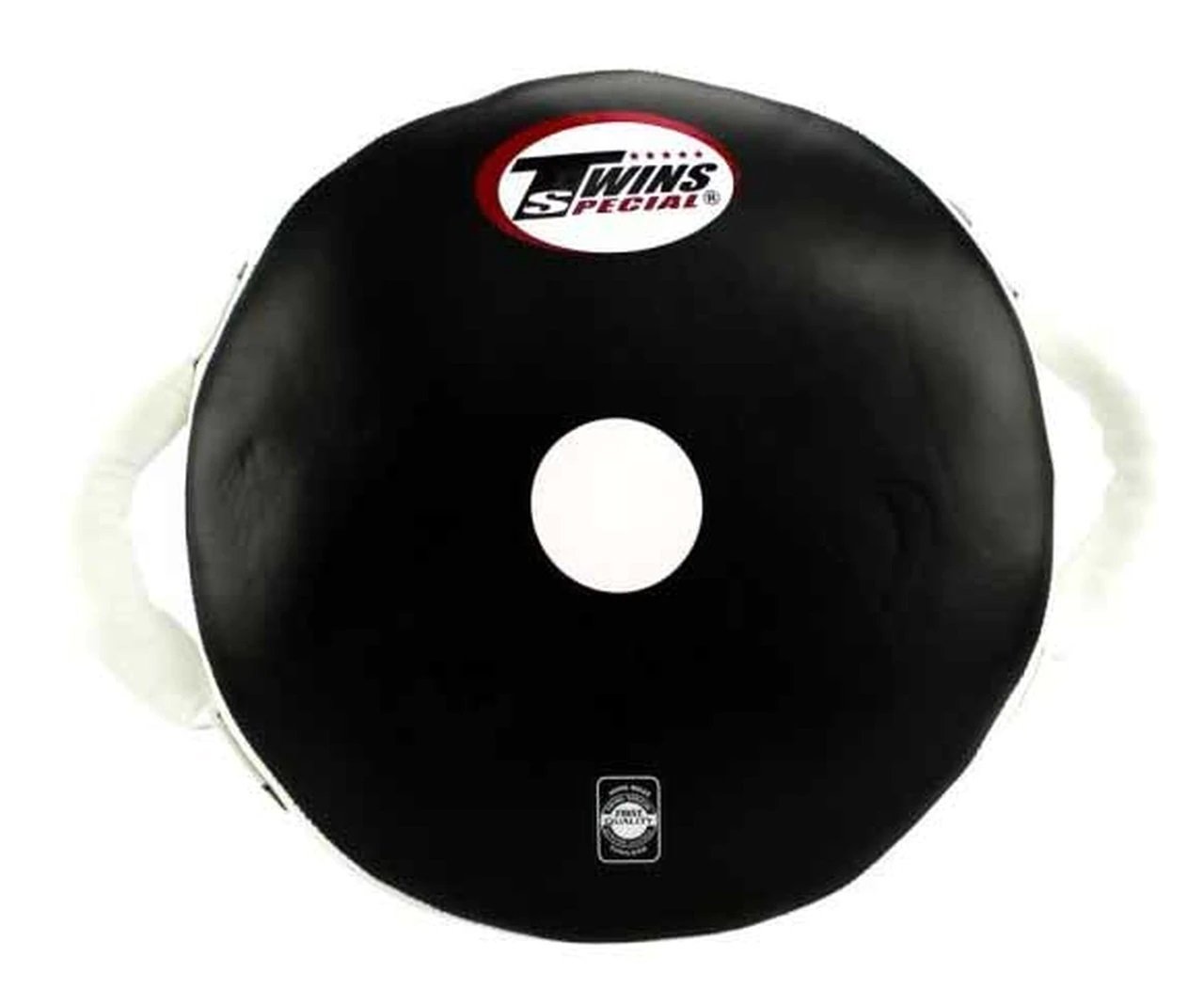 PML 12 HEAVY PUNCHING PAD BLACK WHITE FRONT SIDE