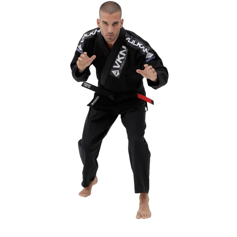 PRO BJJ GI MENS BLACK LEFT SIDE