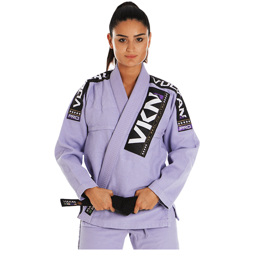 PRO JIU-JITSU GI LILAC FRONT SIDE