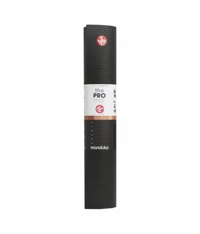 PRO YOGA MAT BLACK 85 INCHES FRONT SIDE