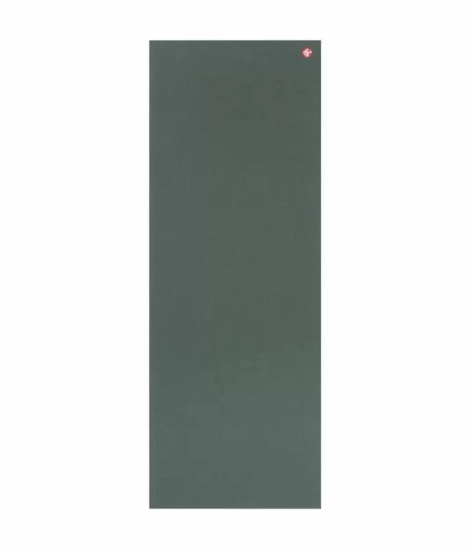 PRO YOGA MAT BLACK SAGE TOP SIDE