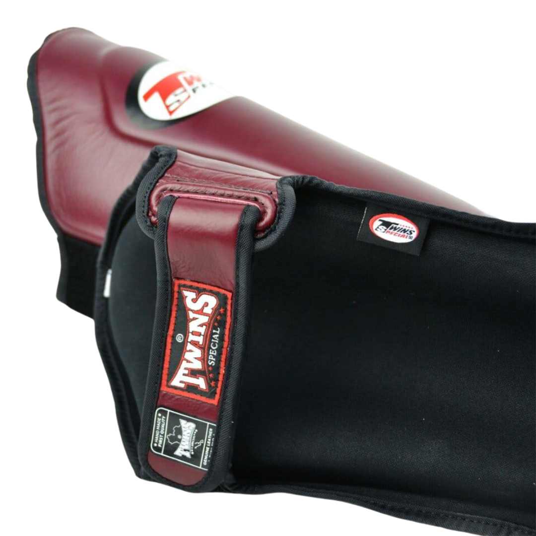 SGL10 SHIN PROTECTION MAROON BACK SIDE