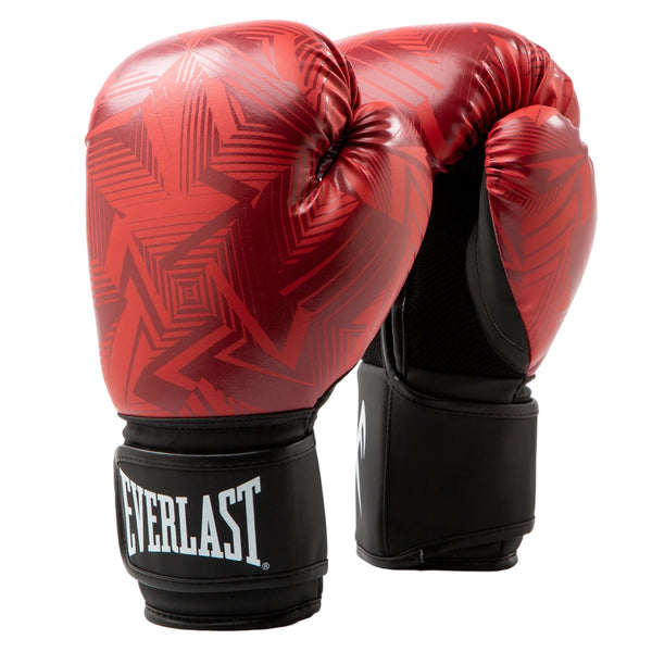 SPARK TRAINING GLOVE RED GEO FRONT SIDE