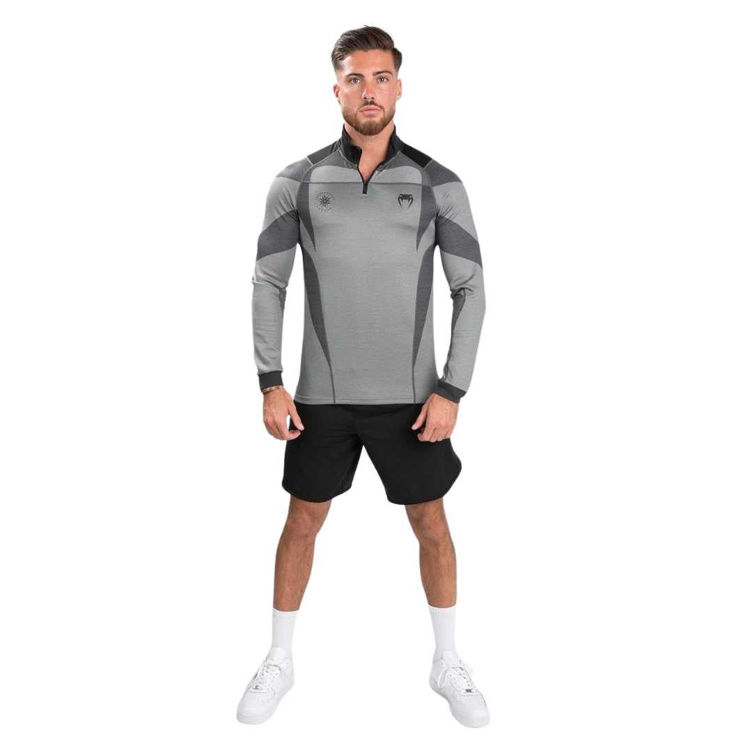 STONE WINTER DRY TECH LONG SLEEVES MINERAL GREEN FRONT SIDE