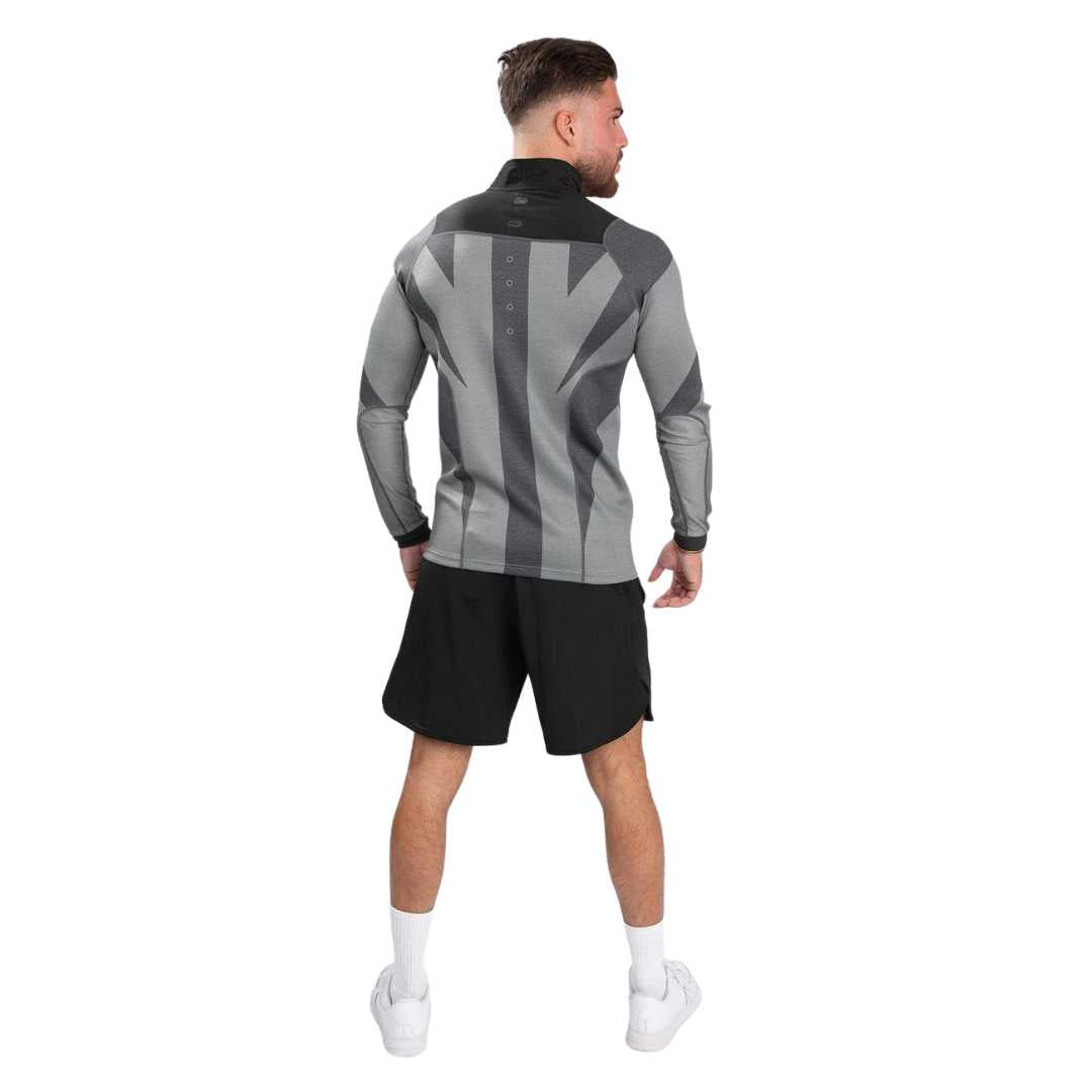 STONE WINTER DRY TECH LONG SLEEVES MINERAL GREEN BACK SIDE