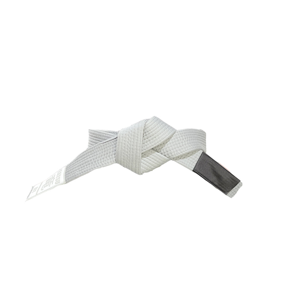 TATSU BJJ BELT KIDS ACADEMY GREY FRONT SIDE