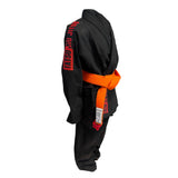 TATSU NOVO BJJ GI BLACK RIGHT SIDE