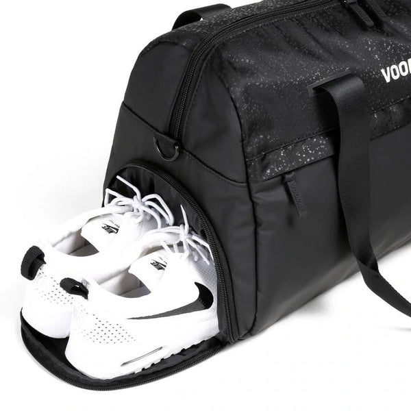 TRAINER DUFFEL BLACK FOIL LEFT SIDE