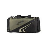 TRAINER LITE EVO SPORTS BAG KHAKI BLACK FRONT SIDE