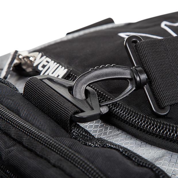 TRAINER LITE SPORTS BAG BLACK GREY RIGHT SIDE