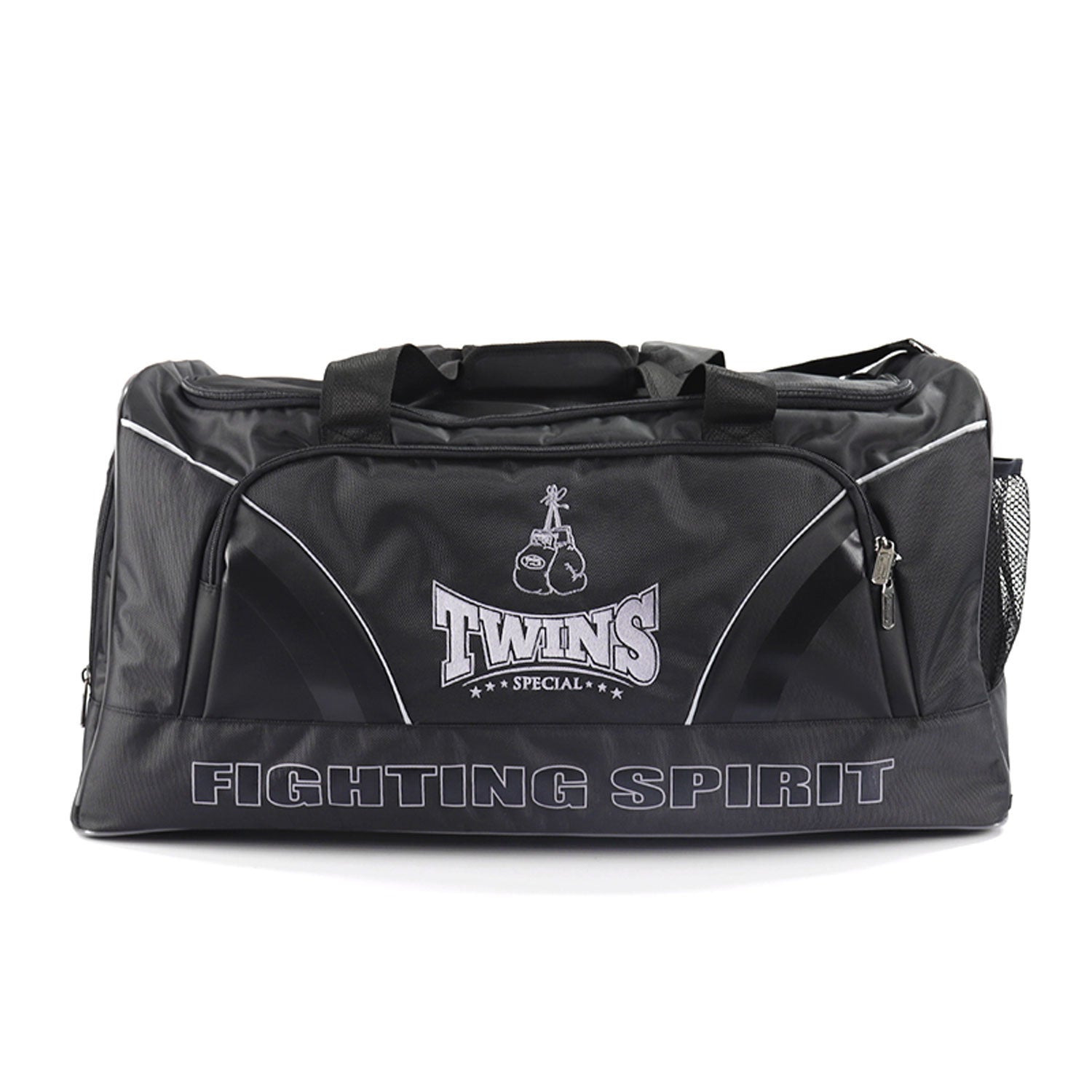 TWINS GYM BAG BAG2 BLACK FRONT SIDE