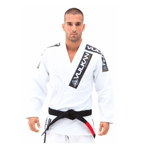 ULTRA LIGHT JIU-JITSU GI WHITE FRONT SIDE