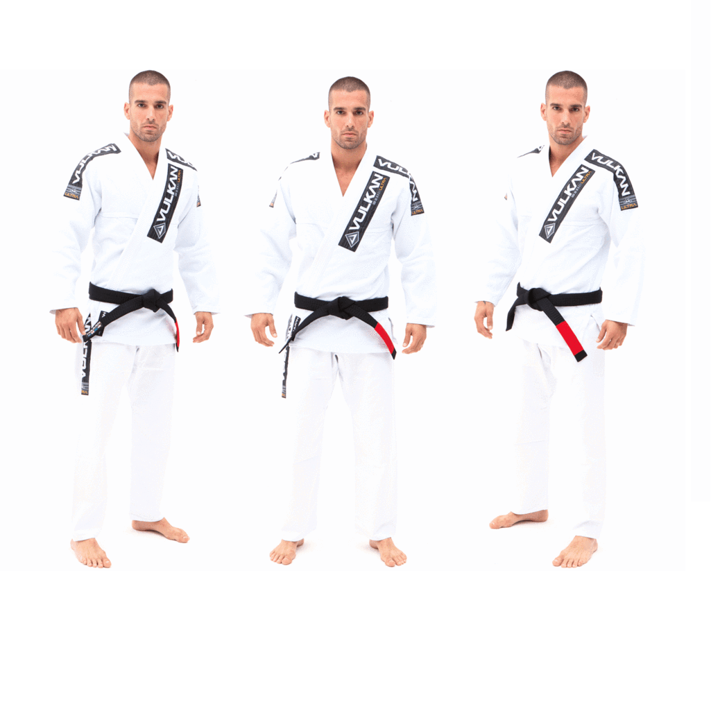 ULTRA LIGHT JIU-JITSU GI WHITE LEFT SIDE