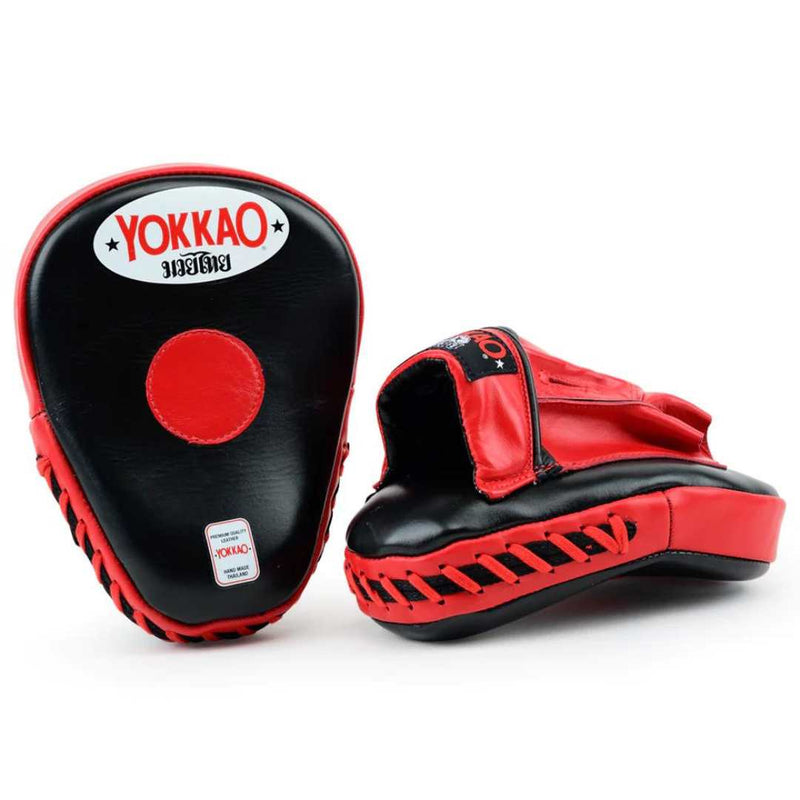 FOCUS MITTS BLK-RED STANDARD