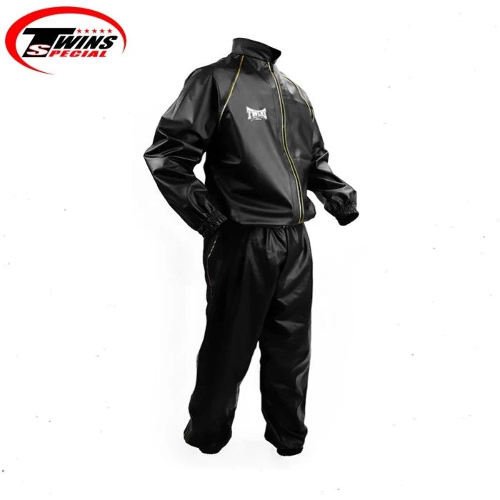 VSS1 VINYL SWEATSUITS BLACK GOLD RIGHT SIDE