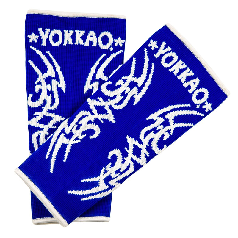 Yokkao Tribal Muay Thai Ankle Guards Blue
